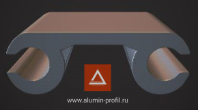 Тентовый профиль  НЧП 4951