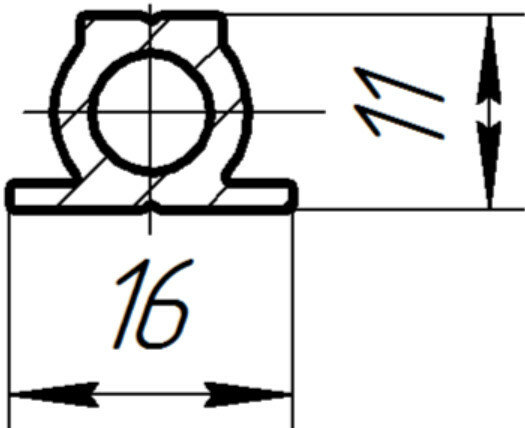 KDK - 316 (АД1907) Сухарь закладной